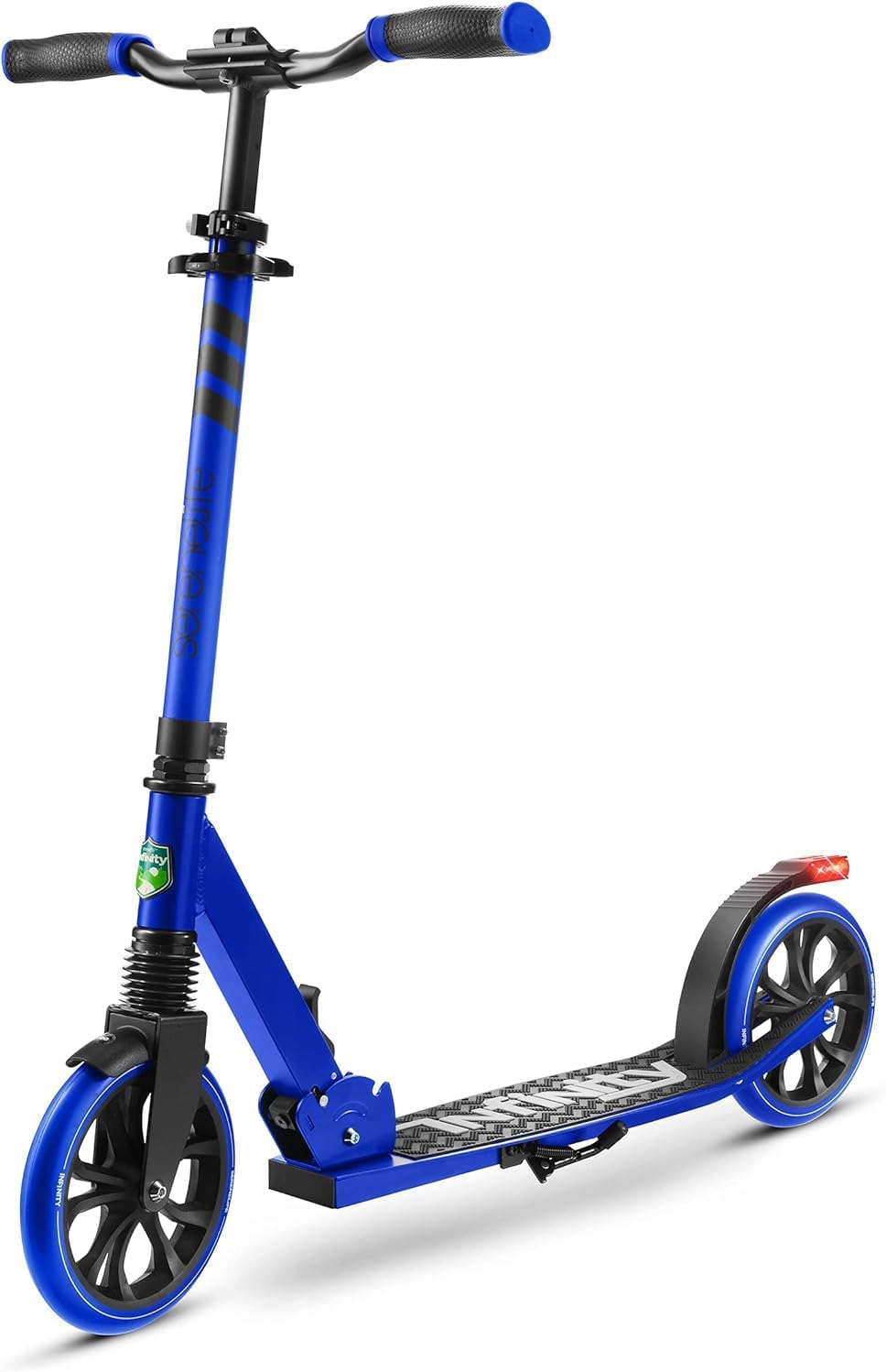 10 Colors Freestyle Scooter, Adult and Teen Scooter - Adjustable Height, All Terrain Scooter with Large Wheels and Suspension, Foldable Scooter with Easy Maneuver