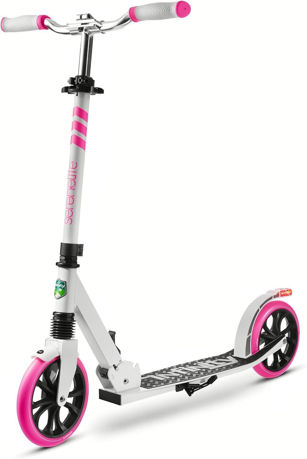 10 Colors Freestyle Scooter, Adult and Teen Scooter - Adjustable Height, All Terrain Scooter with Large Wheels and Suspension, Foldable Scooter with Easy Maneuver