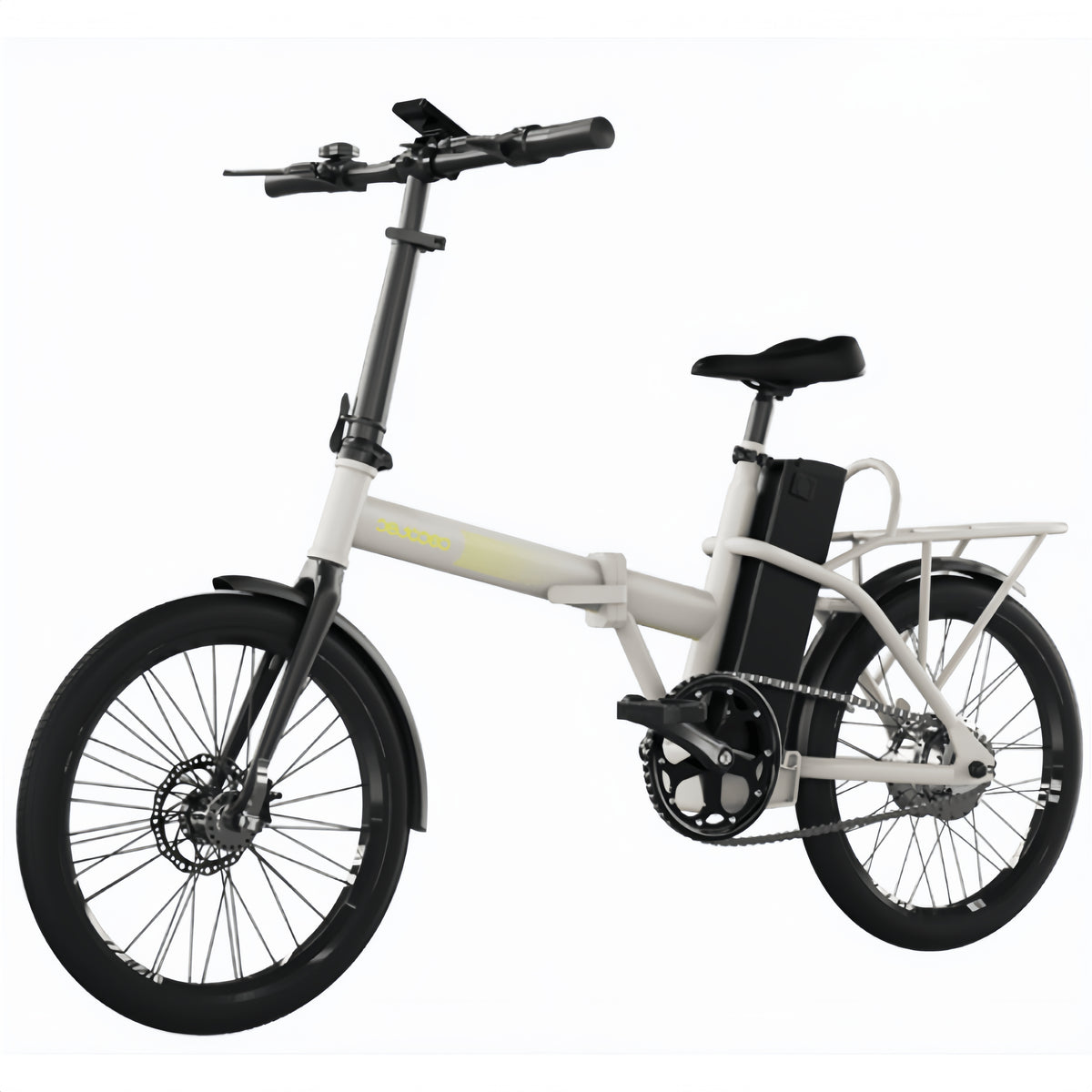 Bicicleta eléctrica Flexy La bicicleta eléctrica plegable es perfecta para desplazamientos urbanos y aventuras al aire libre. Con una autonomía de 35 km, puedes recorrer grandes distancias sin preocuparte por la batería. Sus ruedas de 20" ofrecen gra