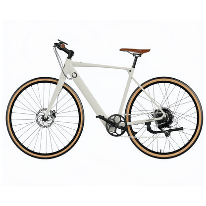 Bicicleta eléctrica Sprint Bicicleta eléctrica urbana de 28" con 70 Km de autonomía, cambio Shimano Altus de 8 velocidades y doble disco de freno hidráulico.
