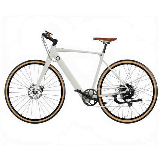 Bicicleta eléctrica Sprint Bicicleta eléctrica urbana de 28" con 70 Km de autonomía, cambio Shimano Altus de 8 velocidades y doble disco de freno hidráulico.