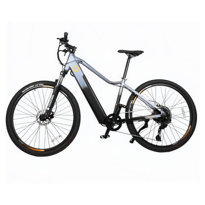 Bicicleta de montaña eléctrica Avanti 29", con 120 km de autonomía, suspensión delantera SR Suntour, transmisión Shimano Cues de 10 velocidades y frenos de disco hidráulicos dobles Tektro.